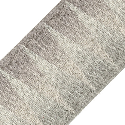Kaia Embroidered Border Trim by Samuel & Sons in Opaline