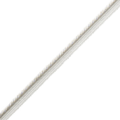 1/4" (5 Mm) Trianon Cord With Tape Trim by Samuel & Sons in Pearl