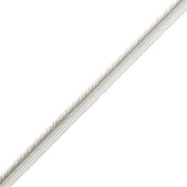 1/4" (5 Mm) Trianon Cord With Tape Trim by Samuel & Sons in Pearl