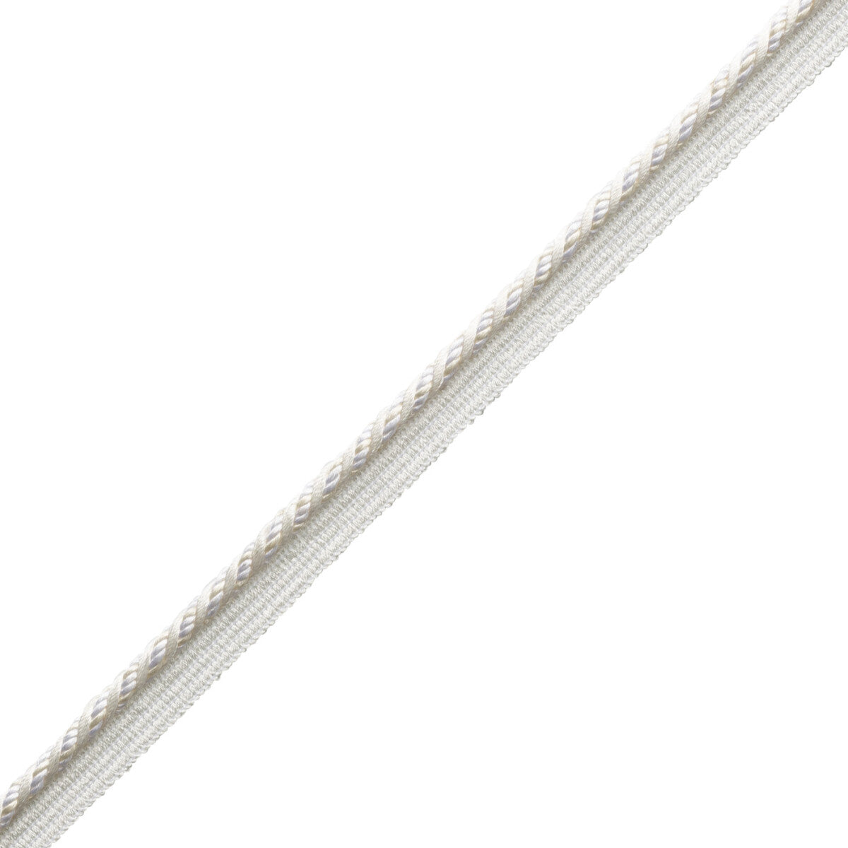 1/4" (5 Mm) Trianon Cord With Tape Trim by Samuel & Sons in Pearl