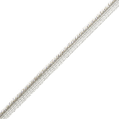 1/4" (5 Mm) Trianon Cord With Tape Trim by Samuel & Sons in Pearl