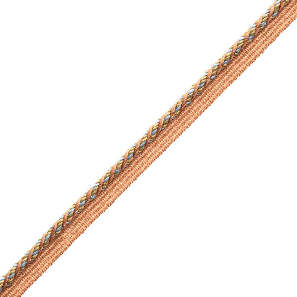 1/4" (5 Mm) Trianon Cord With Tape Trim by Samuel & Sons in Marzipan