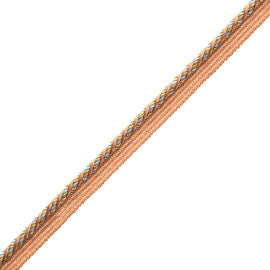 1/4" (5 Mm) Trianon Cord With Tape Trim by Samuel & Sons in Marzipan