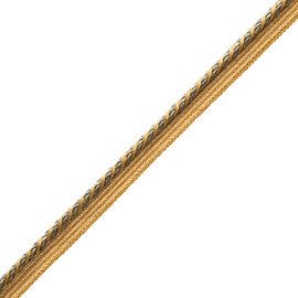 1/4" (5 Mm) Trianon Cord With Tape Trim by Samuel & Sons in Citrine