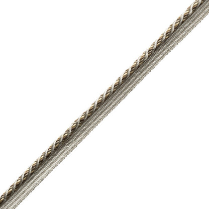 1/4" (5 Mm) Trianon Cord With Tape Trim by Samuel & Sons in Sterling