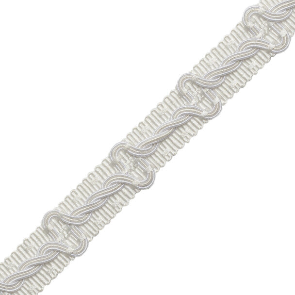 Trianon Braid Trim by Samuel & Sons in Pearl