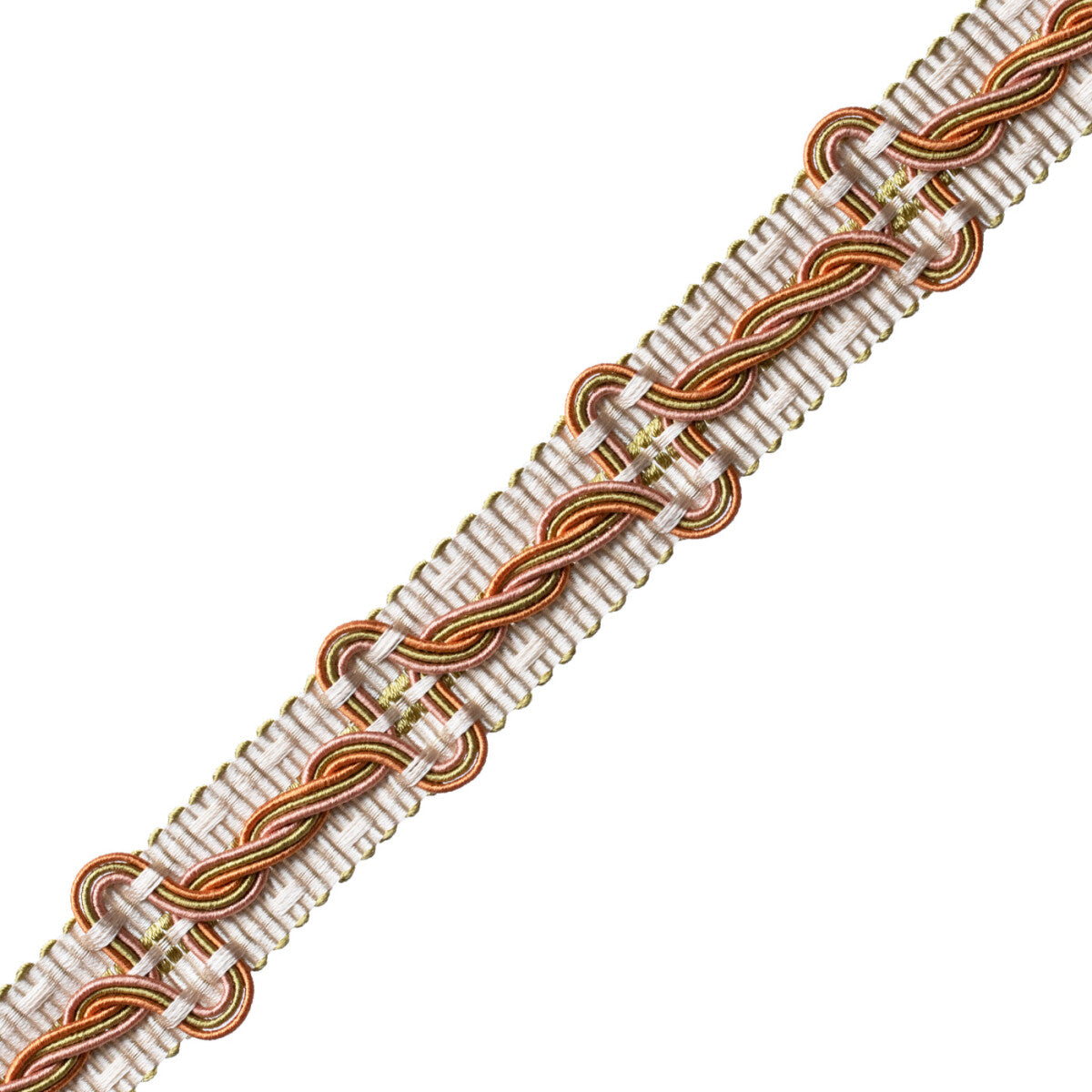 Trianon Braid Trim by Samuel & Sons in Chiffon
