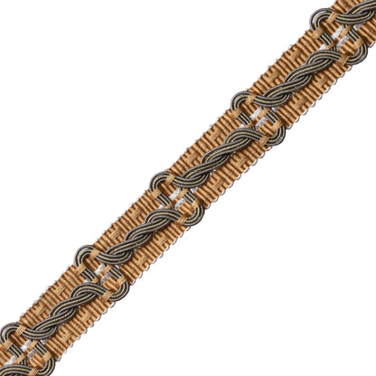 Trianon Braid Trim by Samuel & Sons in Citrine