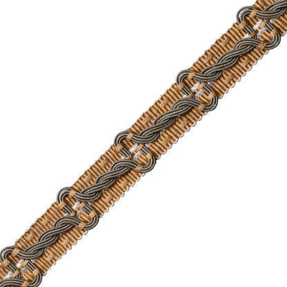 Trianon Braid Trim by Samuel & Sons in Citrine