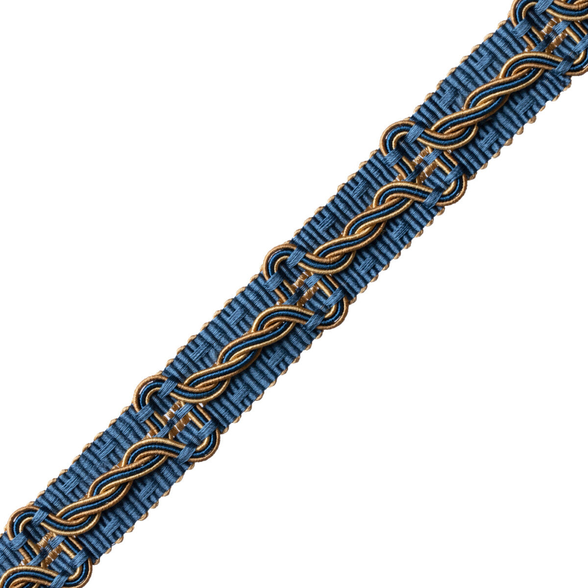 Trianon Braid Trim by Samuel & Sons in Lapis