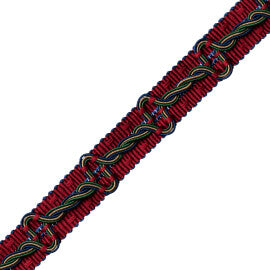 Trianon Braid Trim by Samuel & Sons in Jewel