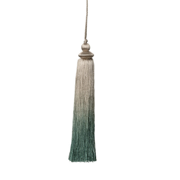 Bloom Key Tassel by Samuel & Sons in Spruce