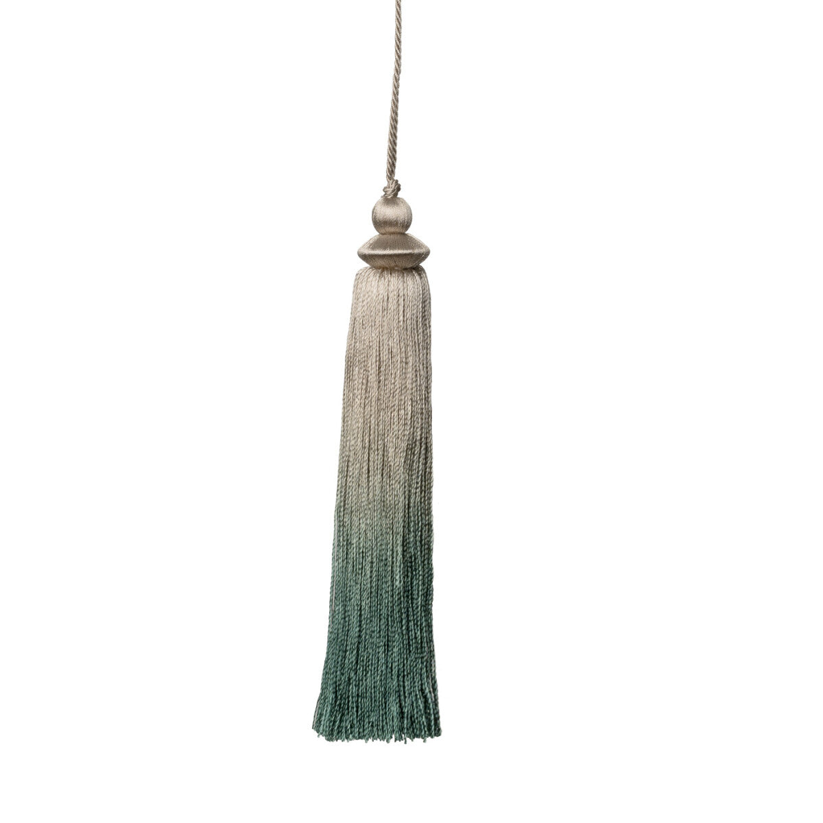 Bloom Key Tassel by Samuel & Sons in Spruce
