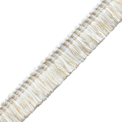 Verdant Brush Fringe Trim by Samuel & Sons in Buttermilk
