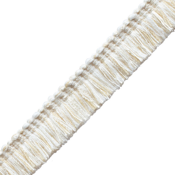 Verdant Brush Fringe Trim by Samuel & Sons in Buttermilk