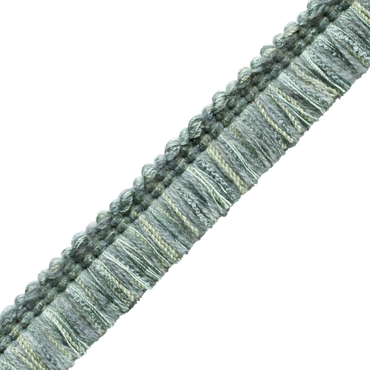 Verdant Brush Fringe Trim by Samuel & Sons in Jade