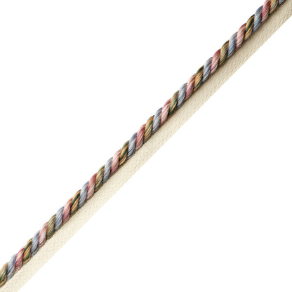 Elementi Cord With Tape Trim by Samuel & Sons in Carciofo