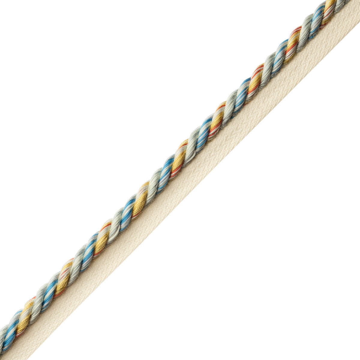 Elementi Cord With Tape Trim by Samuel & Sons in Spritz