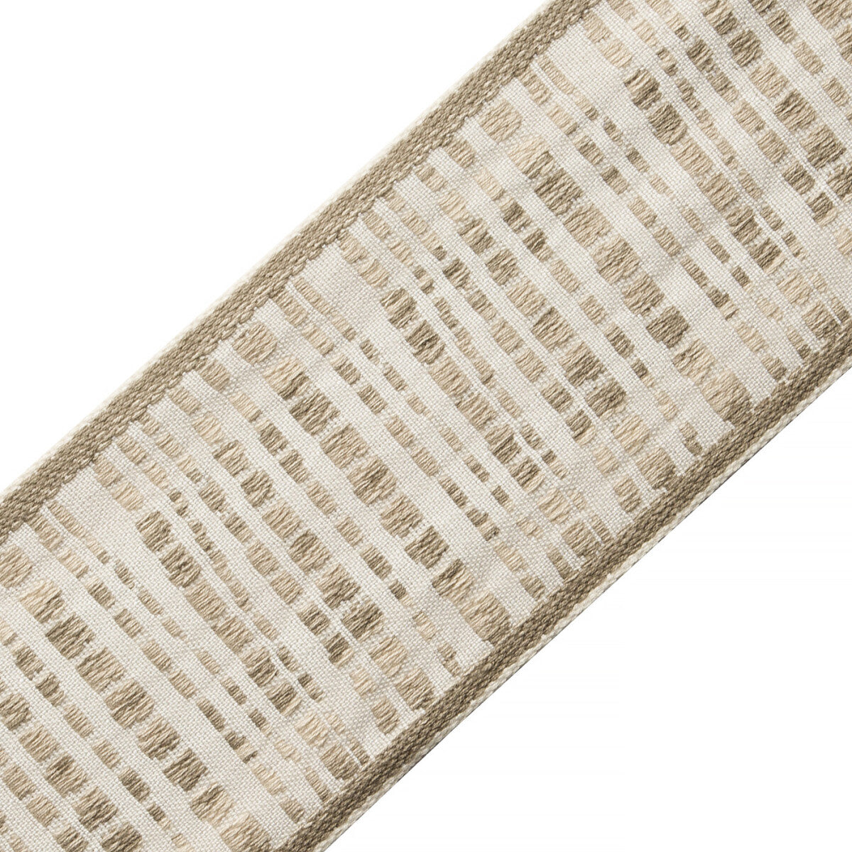 Cheyenne Ombré Border Trim by Samuel & Sons in White Sands
