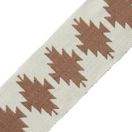 Abiquiú Embroidered Border Trim by Samuel & Sons in Horizon