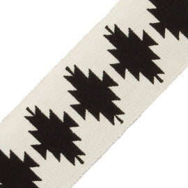 Abiquiú Embroidered Border Trim by Samuel & Sons in Pinon