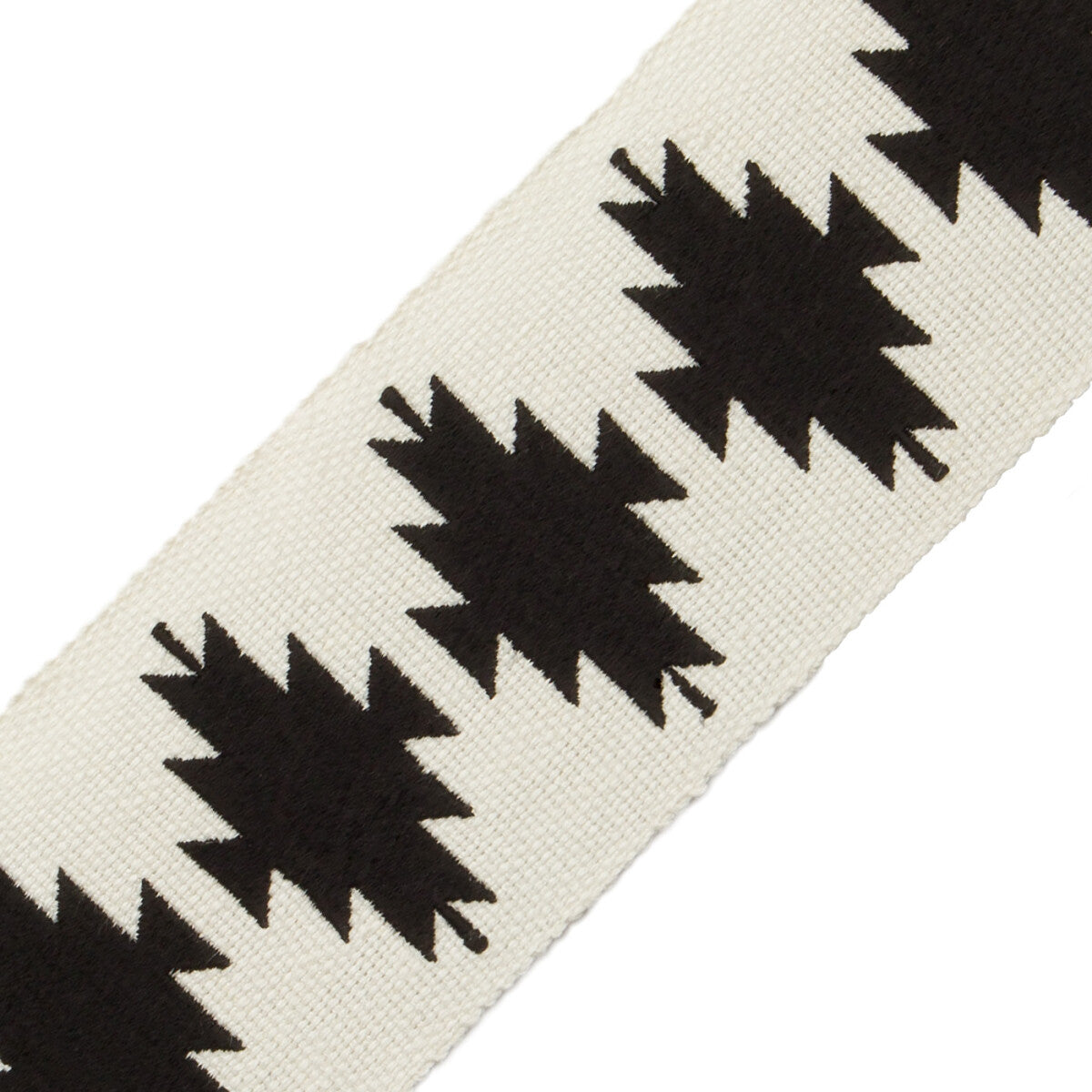 Abiquiú Embroidered Border Trim by Samuel & Sons in Pinon