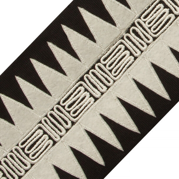 Corrales Appliqué Border Trim by Samuel & Sons in Pinon