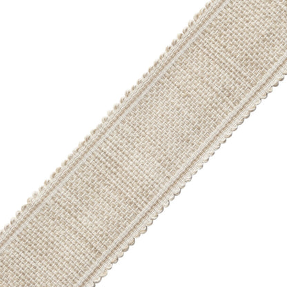 Dorset Tweeded Border Trim by Samuel & Sons in Oyster