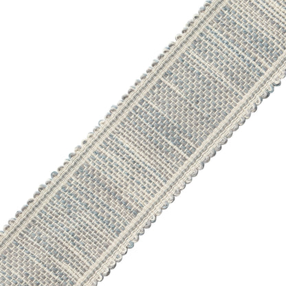 Dorset Tweeded Border Trim by Samuel & Sons in Porcelain
