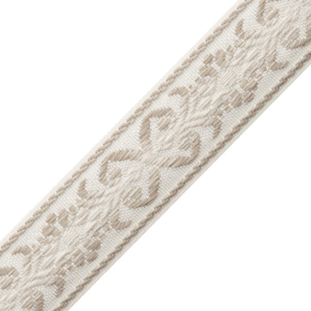Dorset Botanical Border Trim by Samuel & Sons in Oyster