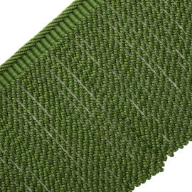 Sophie Bullion Fringe Trim by Samuel & Sons in Basil