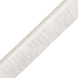 Sophie Brush Fringe Trim by Samuel & Sons in Salt