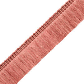 Sophie Brush Fringe Trim by Samuel & Sons in Rose Water