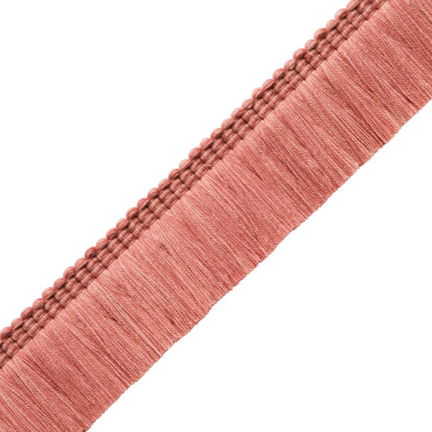 Sophie Brush Fringe Trim by Samuel & Sons in Rose Water