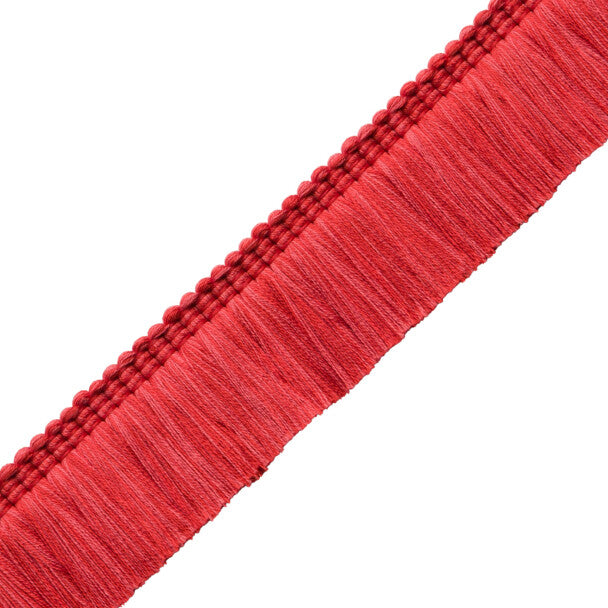 Sophie Brush Fringe Trim by Samuel & Sons in Tulip