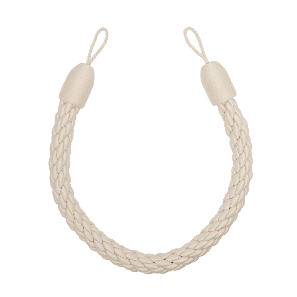 Sophie Cable Holdback by Samuel & Sons in Cream