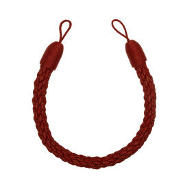 Sophie Cable Holdback by Samuel & Sons in Currant
