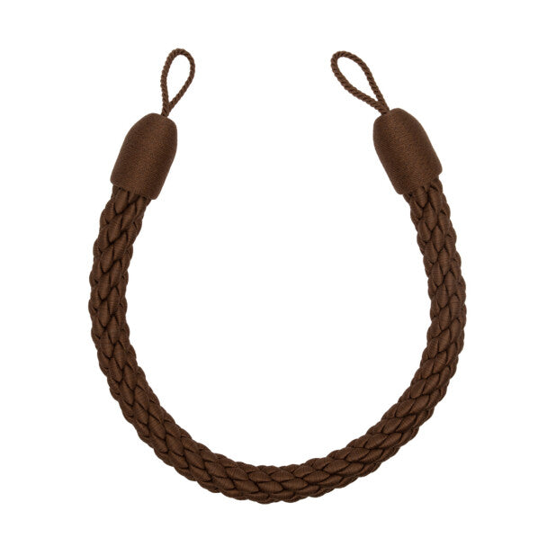 Sophie Cable Holdback by Samuel & Sons in Walnut