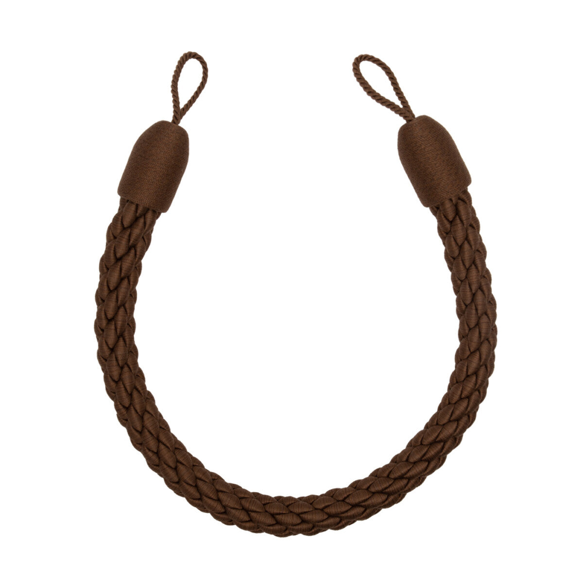 Sophie Cable Holdback by Samuel & Sons in Walnut