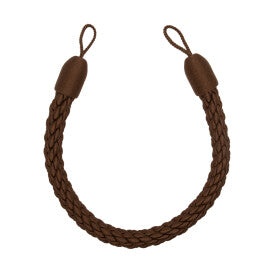 Sophie Cable Holdback by Samuel & Sons in Walnut