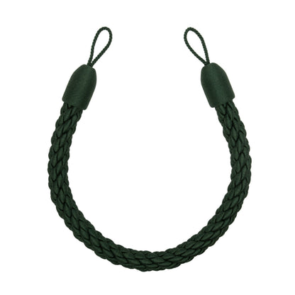Sophie Cable Holdback by Samuel & Sons in Viridian Green