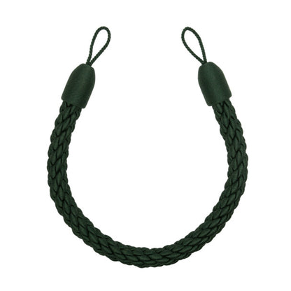 Sophie Cable Holdback by Samuel & Sons in Viridian Green