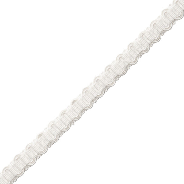 Sophie Gimp Trim by Samuel & Sons in Salt