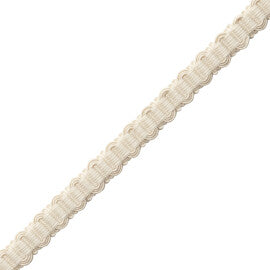 Sophie Gimp Trim by Samuel & Sons in Cream