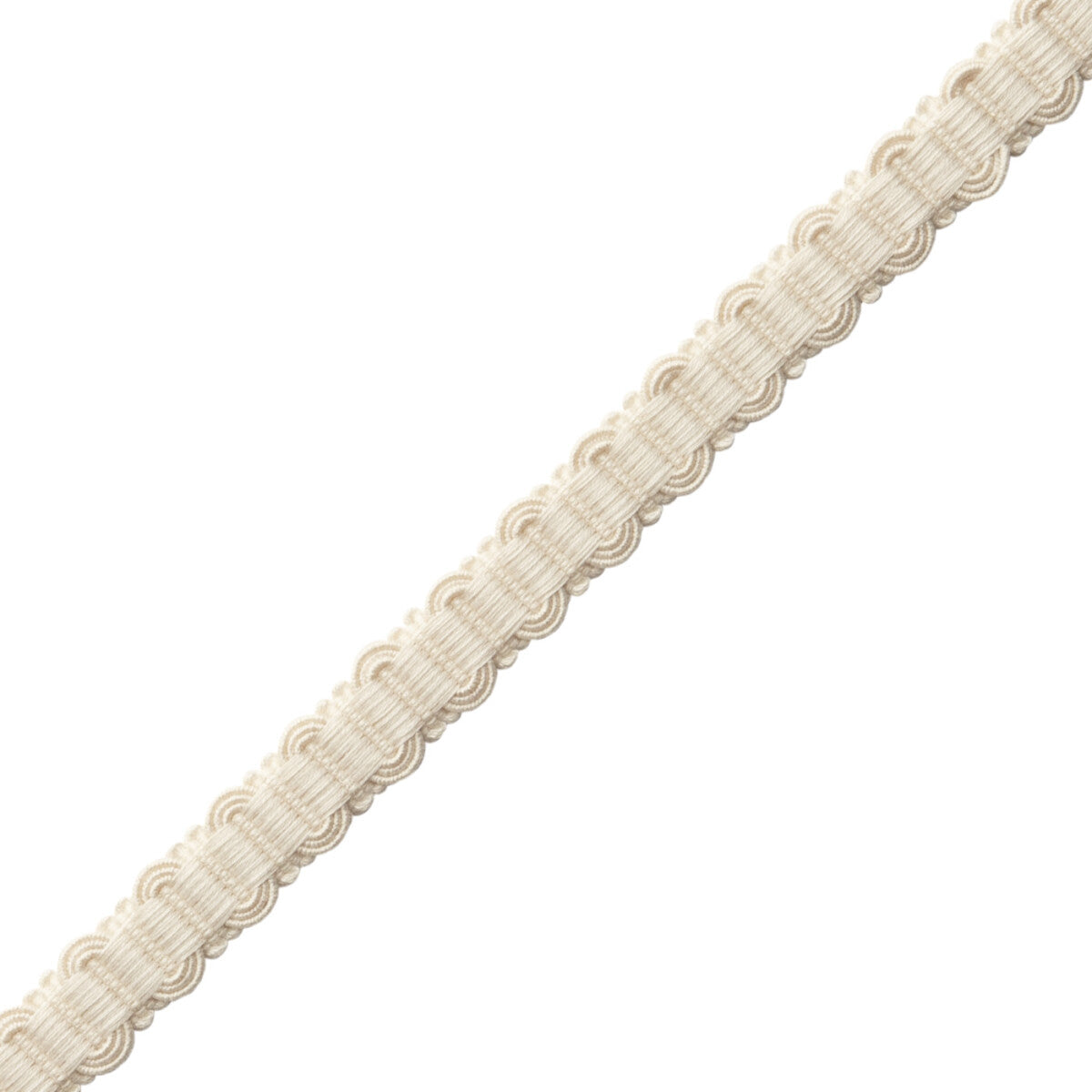 Sophie Gimp Trim by Samuel & Sons in Cream