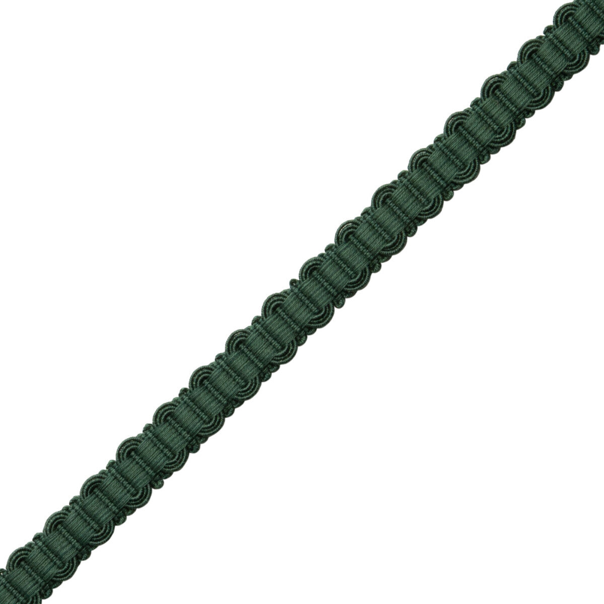 Sophie Gimp Trim by Samuel & Sons in Viridian Green