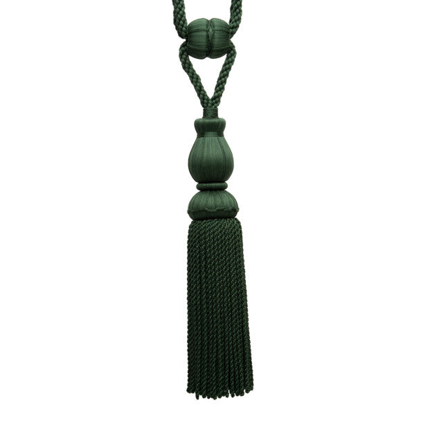 Sophie Tassel Tieback by Samuel & Sons in Viridian Green