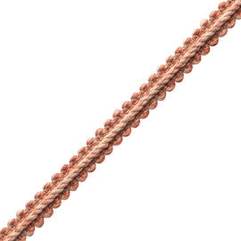 Dorset Gimp Trim by Samuel & Sons in Coral