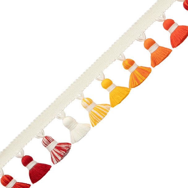 Laguna Tassel Fringe Trim by Samuel & Sons in Sunset