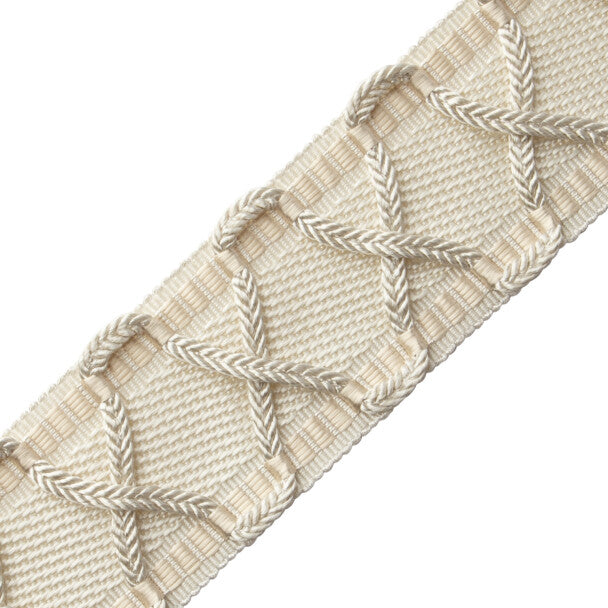 Bagatelle Border Trim by Samuel & Sons in Gardenia